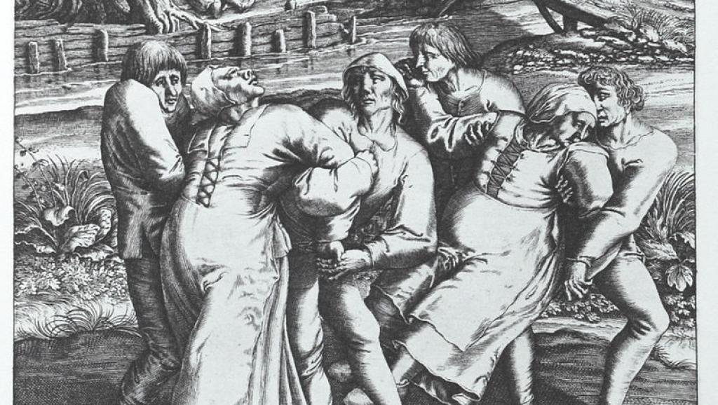   Dịch bệnh nhảy múa vào năm 1518 (Ảnh Internet)  