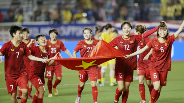   Tuyển bóng đá nữ Việt Nam chưa được nhận 22 tỷ đồng tiền thưởng (Ảnh: Hồ Đức Vàng)  