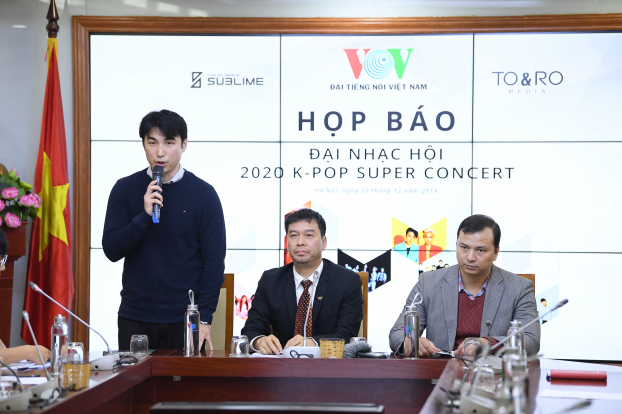   Ông Kim Hyo Jae (CEO Sublime) chia sẻ về dàn khách mời tham dự Đại nhạc hội 2020 Kpop Super Concert  