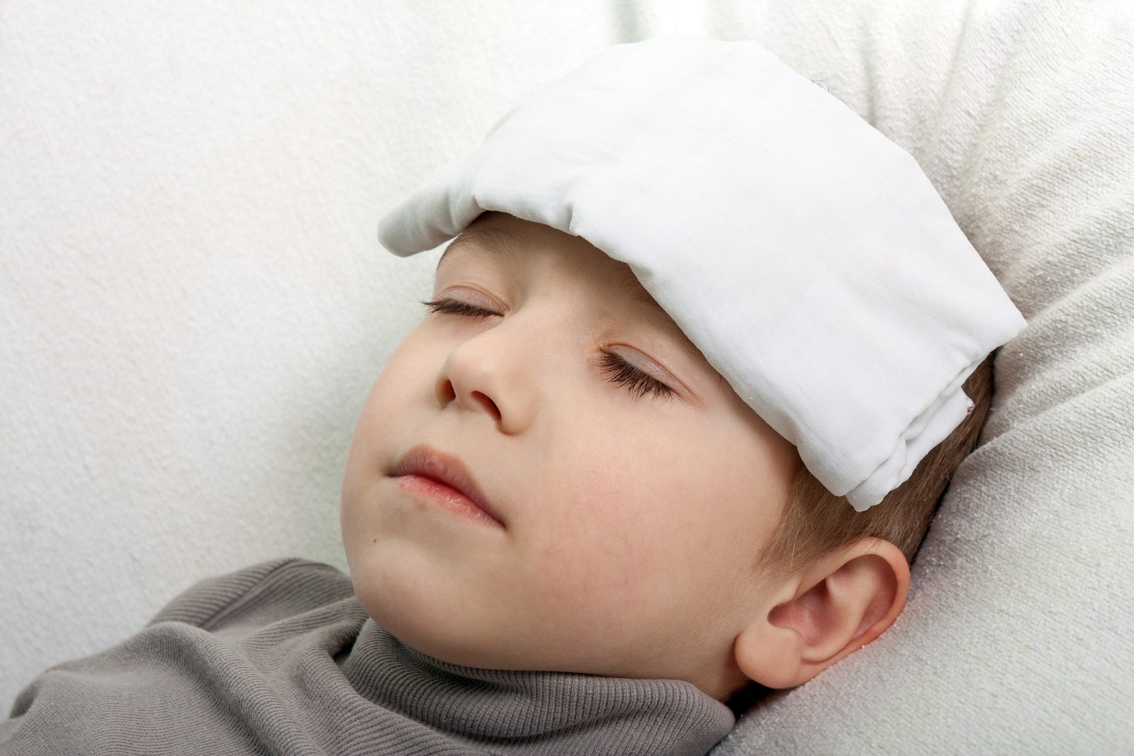   Trẻ em dễ bị cúm và dễ gây biến chứng do hệ miễn dịch đang phát triển (Ảnh minh họa)  