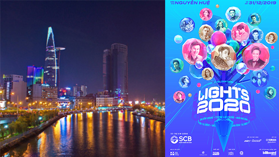   Địa điểm tổ chức Countdown - Đếm ngược chào năm mới 2020 tại TP Hồ Chí Minh  