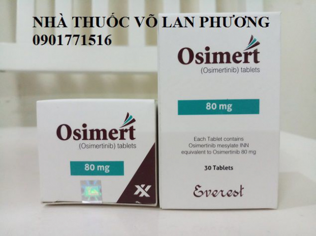   Thuốc Osimert chưa được cấp phép lưu hành tại Việt Nam nhưng nhà thuốc online Võ Lan Phương đã rao bán.  