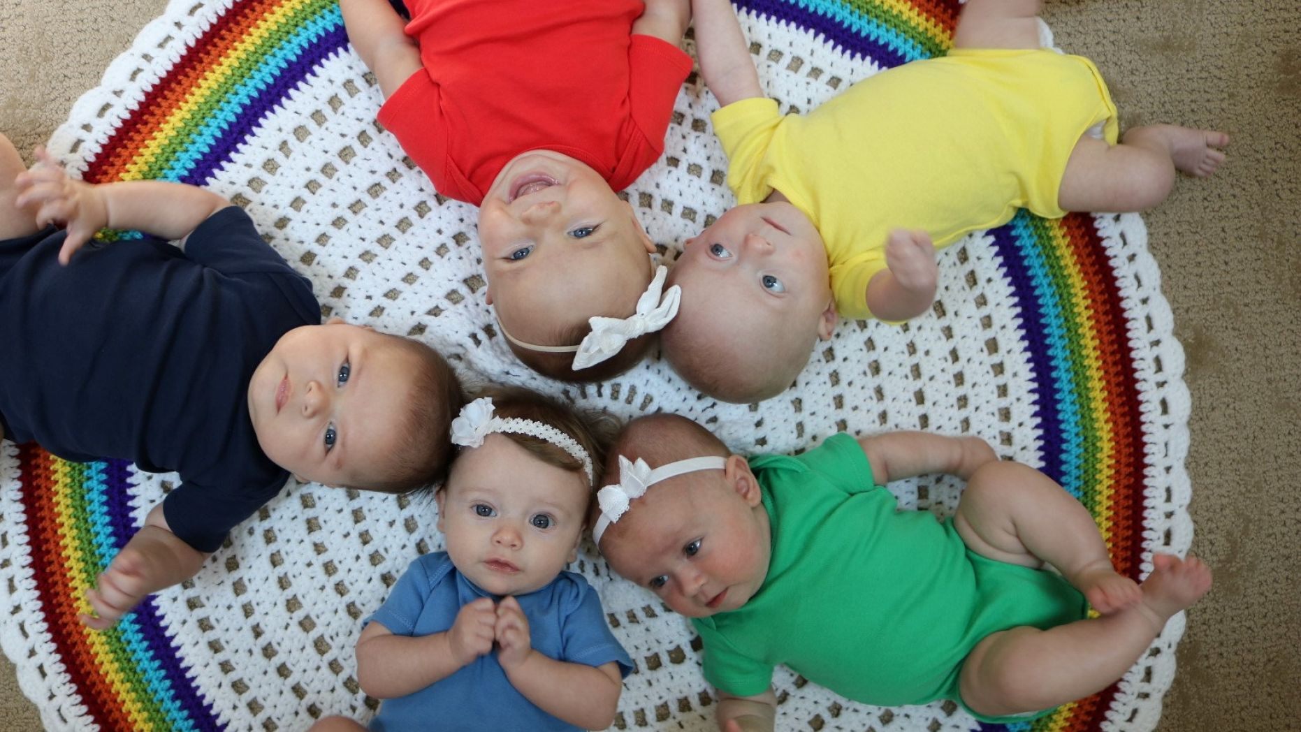   5 Em bé đáng yêu từ những bà mẹ ở Mỹ (Ảnh Internet)  