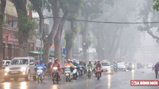   Dự báo thời tiết Hà Nội hôm nay 1/1/2020: Nhiệt độ giảm, có thể mưa nhỏ ở vài nơi  