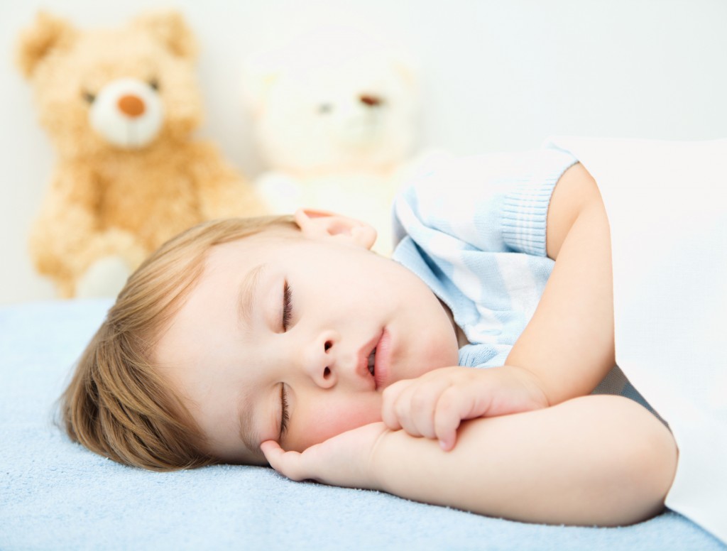   Trẻ có thể ngủ ngon hơn sau khi ăn vạ (Ảnh minh họa)  