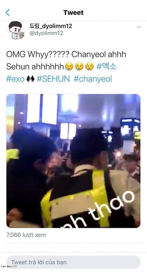 EXO-SC 'nghẹt thở' tại sân bay, EXO-L quốc tế phẫn nộ ví fan Việt như zombie 8
