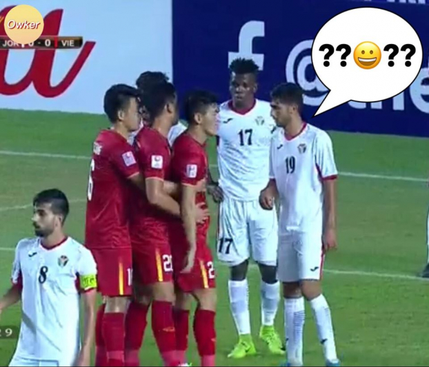   Khoảnh khắc hài hước của các cầu thủ U23 Việt Nam (Ảnh: Fandom Owker)  
