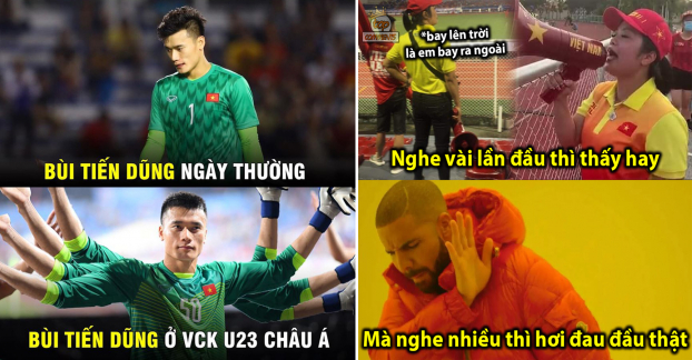   Ảnh chế U23 Việt Nam vs U23 Jordan: Bùi Tiến Dũng xuất thần, CĐV gây tranh cãi  