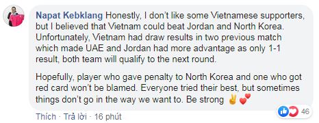 CĐV Thái Lan nói gì khi U23 Việt Nam bị loại cay đắng khỏi Giải U23 châu Á 2020? 3
