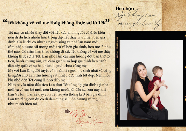 Hoa hậu Ngô Phương Lan, Dương Thuỳ Linh, Bảo Trâm idol với khoảnh khắc vô giá ngày Tết 1
