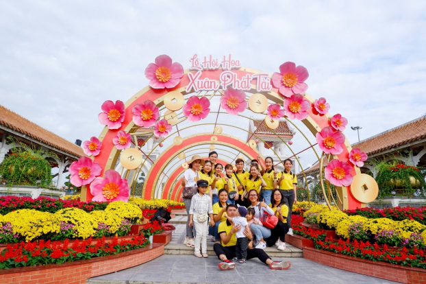 Hàng ngàn du khách tới ‘check in’ lễ hội hoa tại Sun World Danang Wonders    0