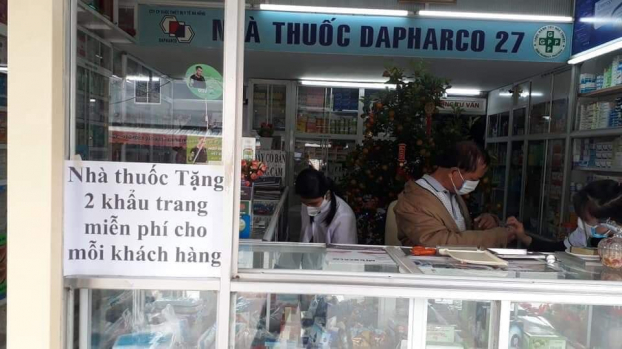   Các cửa hàng thuốc ở Đà Nẵng chung tay phòng chống virus Corona  