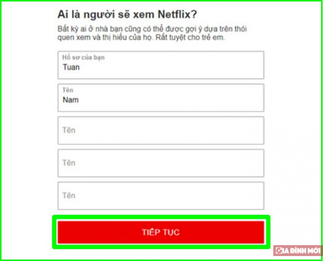 Cách tạo tài khoản Netflix, đăng ký sử dụng Netflix bằng thẻ tín dụng 7