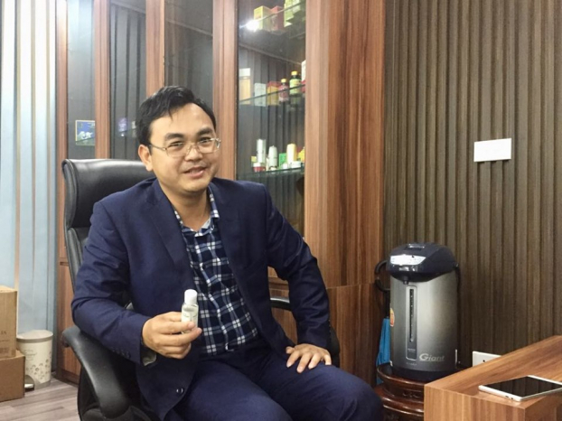   Dược sĩ Phan Văn Hiệu, Chủ tịch Hội đồng quản trị Công ty Cổ phần Dược Mỹ phẩm CVI  