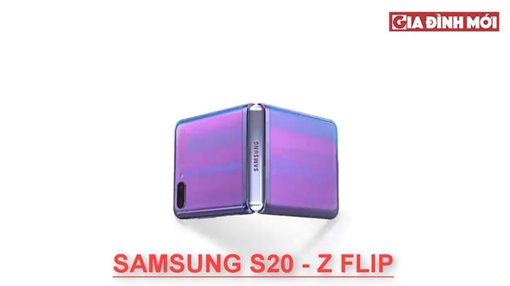   Samsung Galaxy Z Flip có thiết kế gập vô cùng bắt mắt  