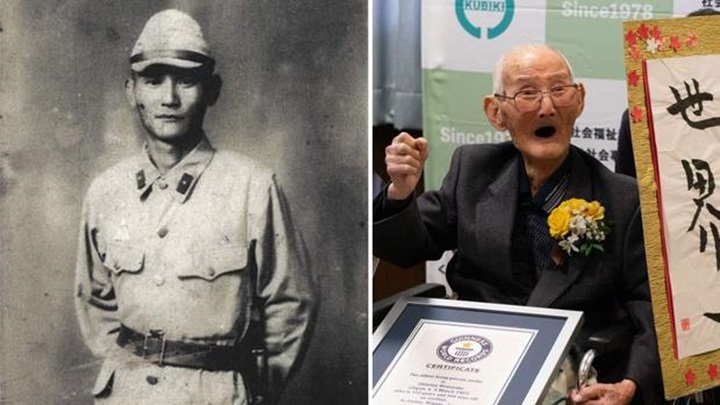   Cụ ông Watanabe đã từng nhập ngũ vào năm 1944, cụ không bao giờ tức giận với ai và luôn cười vui vẻ  