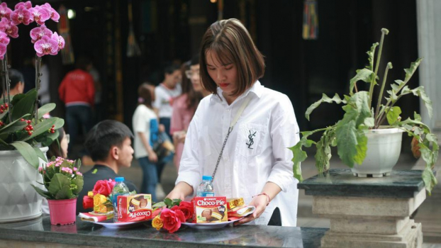 Hướng dẫn cách cầu duyên chính xác nhất ở chùa Hà ngày Valentine 3