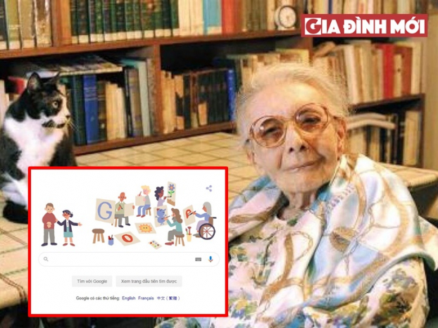   Bà Nise da Silveira được Google Doodle vinh danh, kỷ niệm 115 ngày sinh của bà  