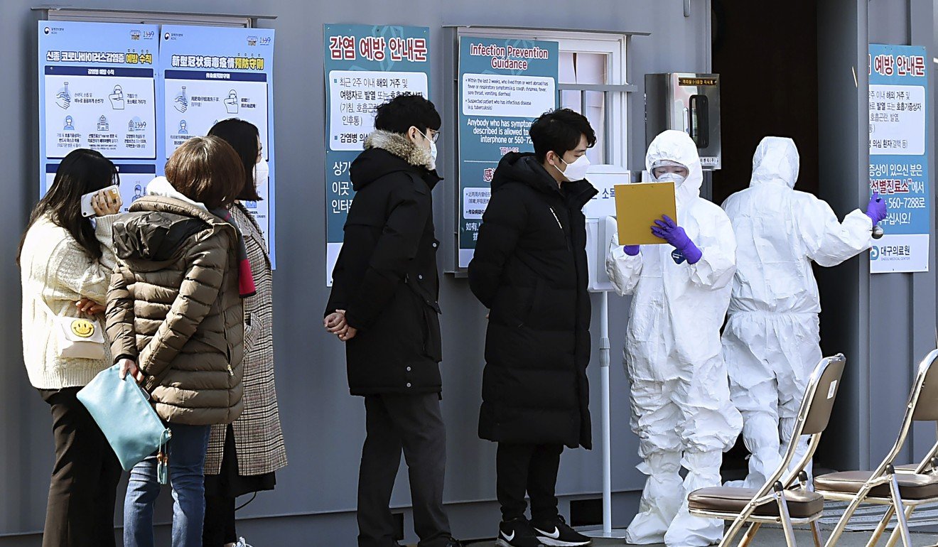   Hàn Quốc nhanh chóng tiến hành xét nghiệm đối với các trường hợp nghi nhiễm  