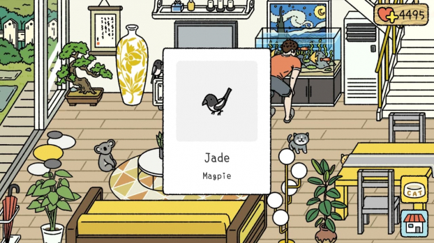   Chú chim ác là (magpie) trong Adorable Home  