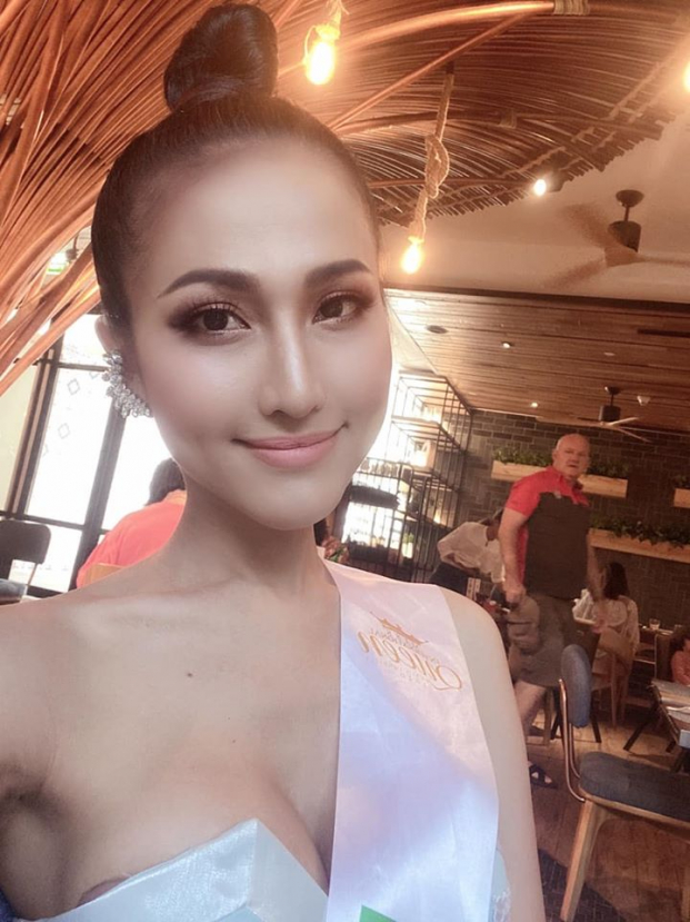 Hoài Sa đẹp ngút ngàn tại Hoa hậu Chuyển giới Quốc tế 0
