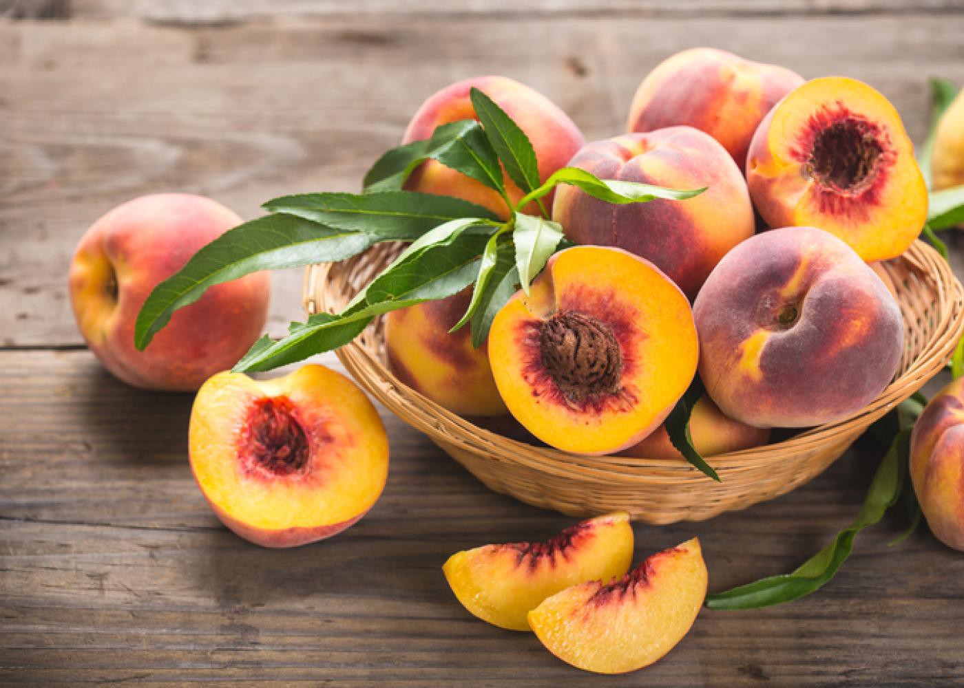 Quả đào giàu chất sắt và vitamin C