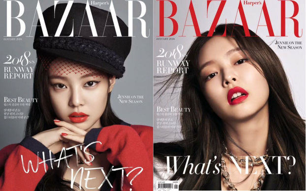   Jennie cực hút mắt trên trang bìa Happer's Bazaar 2018. Gương mặt xinh đẹp cùng thần thái sang chảnh ngút ngàn của 'công chúa nhà YG' quả là khó ai sánh được.  