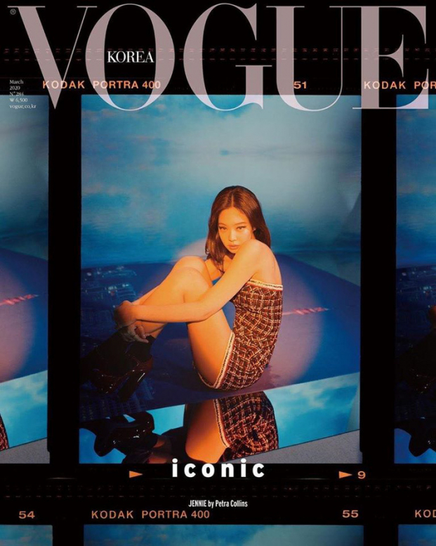   Một hình tượng mới mẻ của Jennie trên Vogue  