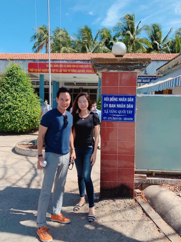 Vợ chồng Lý Hải Minh Hà quyên góp 7 máy lọc nước hỗ trợ miền Tây chống hạn mặn 0