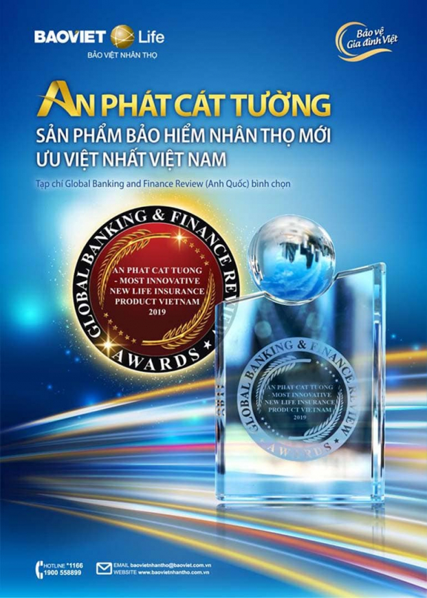   An Phát Cát Tường vô cùng tự hào khi được bình chọn là Sản phẩm bảo hiểm nhân thọ mới ưu việt nhất Việt Nam năm 2019  
