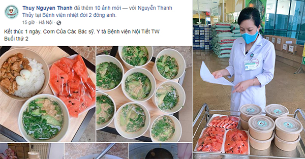 Cô chủ quán ăn nhỏ ở Hà Nội, ngày nấu hơn 100 suất cơm tặng các bác sĩ tuyến đầu chống dịch 0