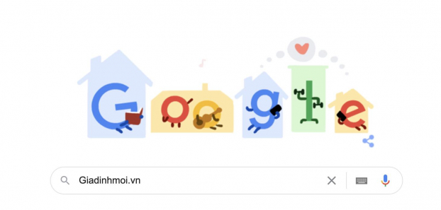   Google doodble sáng tạo của Google  