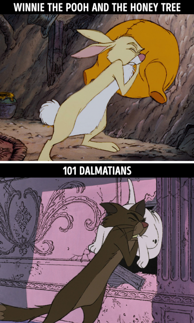 Dụi mắt trước 15 cảnh giống nhau đến ngỡ ngàng trong các phim hoạt hình Disney 13