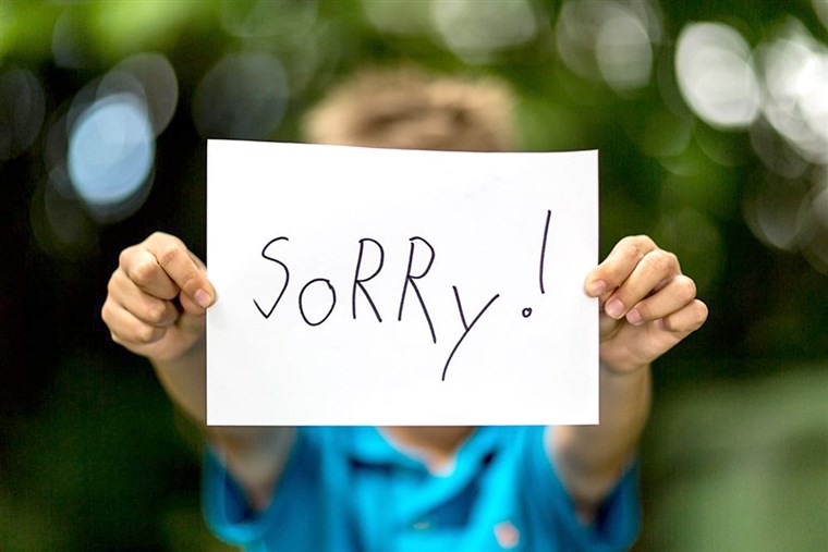   Một trong những kỹ năng xã hội cần thiết đó là học cách xin lỗi một cách chân thành  