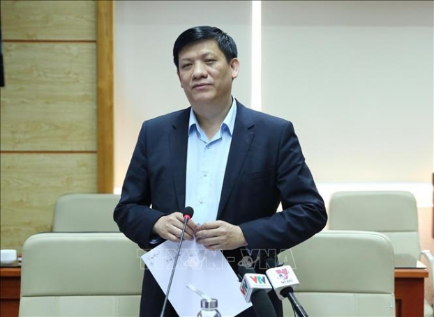   Thứ trưởng Bộ Y tế Nguyễn Thanh Long: Chưa có đại dịch nào tấn công mãnh liệt như virus Corona. Ảnh: TTXVN.  