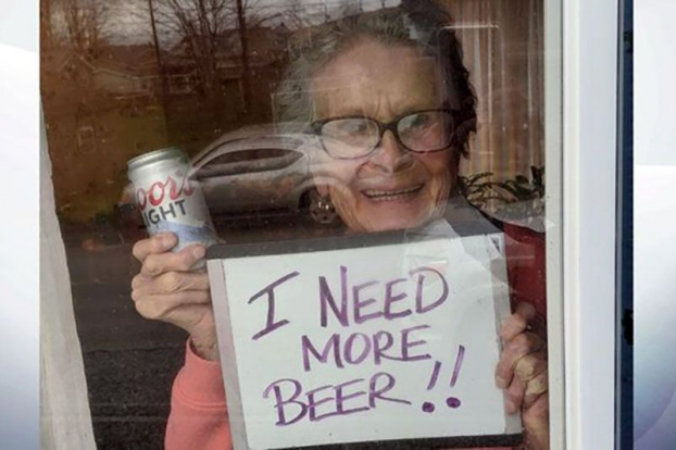   Cụ bà 93 tuổi ở Pennsylvania, Mỹ đã có điều bất ngờ  