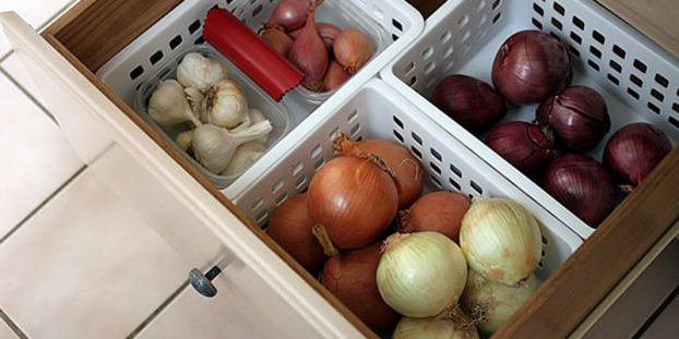   Tỏi và hành tây đều là những thực phẩm không nên bảo quản trong tủ lạnh  