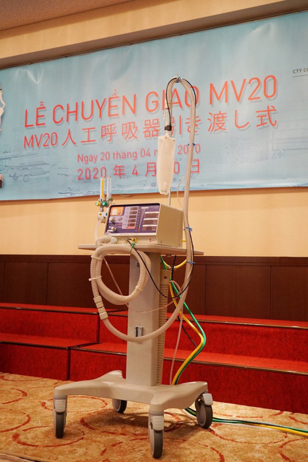   Máy thở MV20 sử dụng công nghệ tiên tiến nhưng gọn nhẹ, phù hợp với chiến lược phòng chống dịch “4 tại chỗ” của Việt Nam  