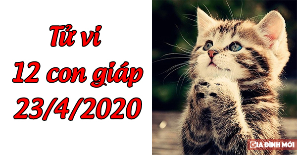 Tử vi 12 con giáp hôm nay 23/4: Tuổi Mão công việc tốt, tuổi Ngọ dễ bị nghi ngờ 0