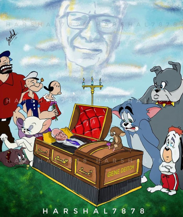 Loạt tranh tưởng nhớ cố đạo diễn 'Tom và Jerry' Gene Deitch 10