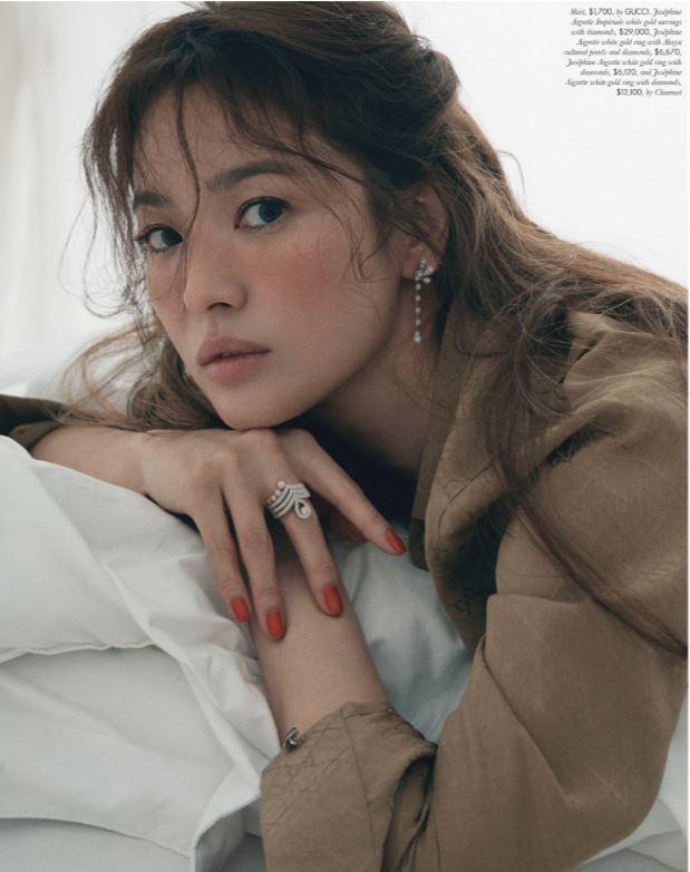 Song Hye Kyo đẹp mê mẩn trên Tạp chí Elle tháng 5 1