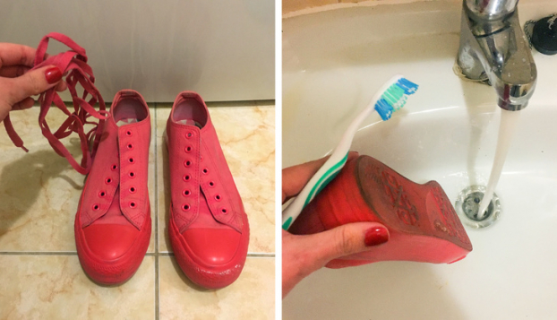 6 bước giặt giày bằng máy giặt cực tiện lợi không sợ hư hỏng, mất form 1