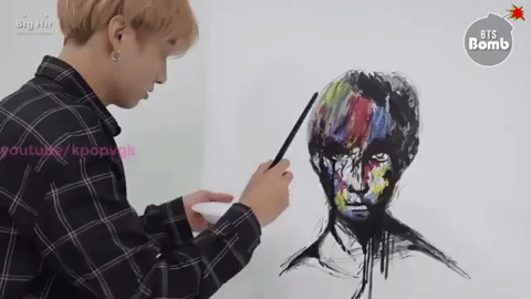 9 idol là thiên tài hội họa: Mỹ nam BTS khiến fan trầm trồ, Suzy vẽ đẹp chẳng kém họa sĩ 10