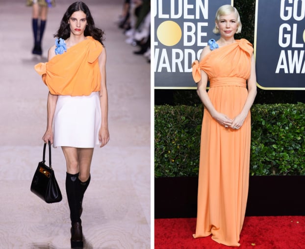 19 sao Hollywood 'mặc lại' đồ của siêu mẫu sàn runway, ai đẹp hơn? 14