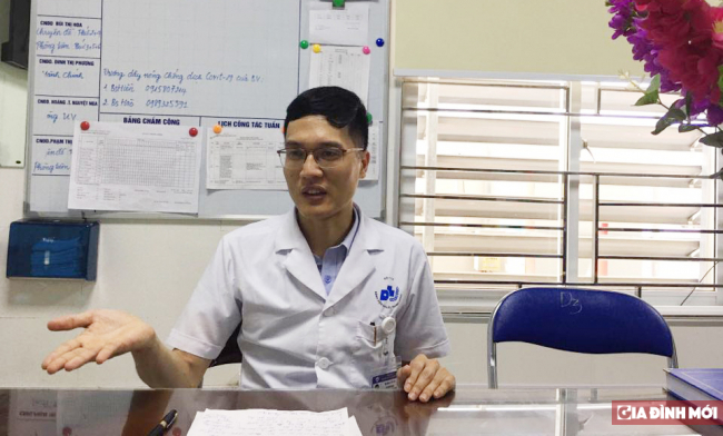   Bác sĩ Hoàng Văn Tâm - Phó Trưởng Khoa Điều trị nội trú ban ngày, bệnh viện Da liễu Trung ương.  