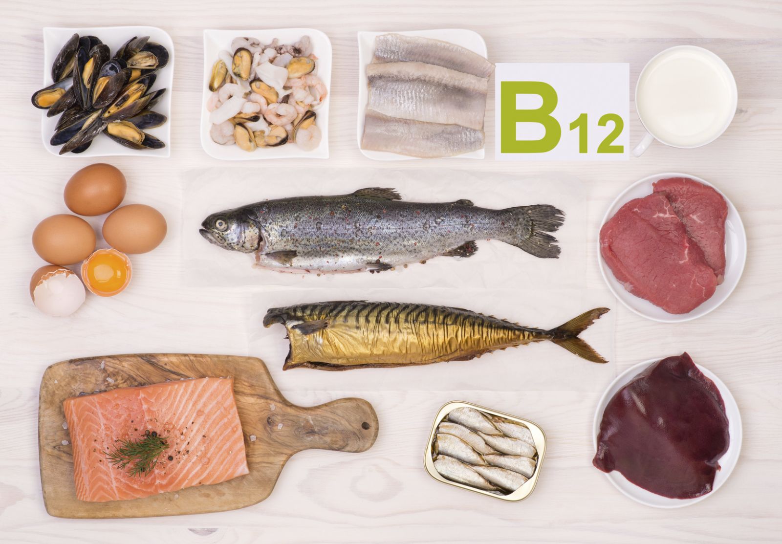   Tình trạng não cá vàng có thể xảy ra khi chế độ ăn thiếu vitamin B12  