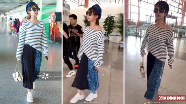 Thời trang sân bay sao Hoa ngữ: Người lên đồ như đi catwalk, kẻ mặc xấu đến mức thảm họa 13