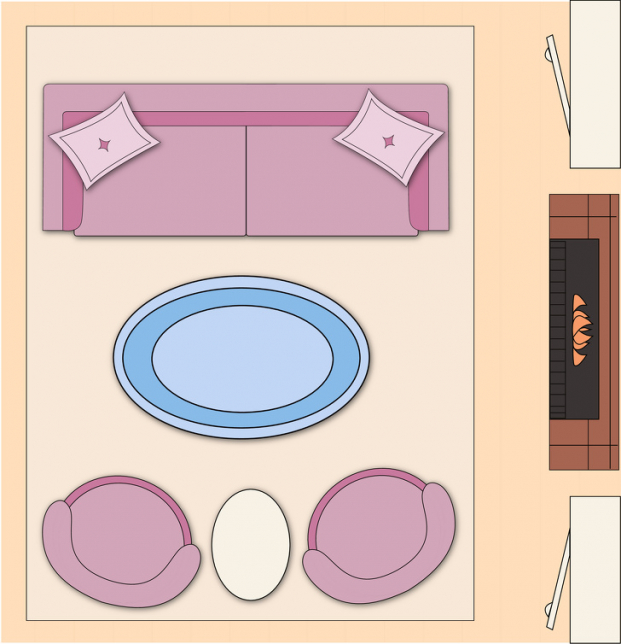 9 nguyên tắc bố trí nội thất giúp tiết kiệm không gian tối đa cho phòng khách nhỏ 2