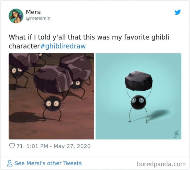  Lũ bồ hóng siêu đáng yêu của Ghibli  