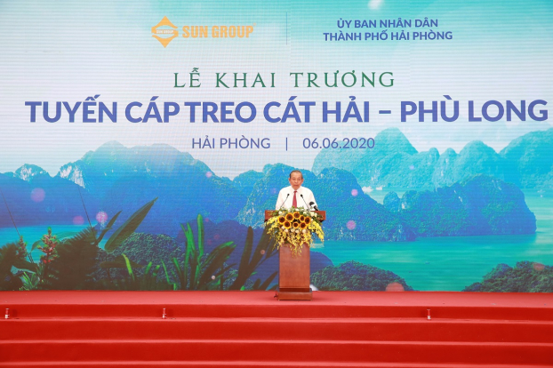   Phó Thủ tướng Thường trực Chính Phủ Trương Hòa Bình phát biểu tại Lễ khai trương 2  